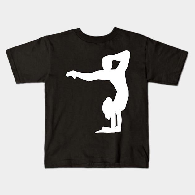 Gymnastic Designs for Tokyo 2020 Olympics Kids T-Shirt by Vine Time T shirts